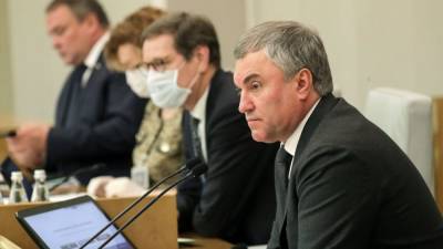 Вячеслав Володин - В Госдуме озвучили план работы на весеннюю сессию - riafan.ru - Москва