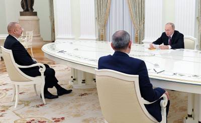 Владимир Путин - Никол Пашинян - Ильхам Алиев - Сигнал от России региону и миру: стол мой (Duvar, Турция) - inosmi.ru - Москва - Россия - Армения - Турция - Азербайджан - Нагорный Карабах