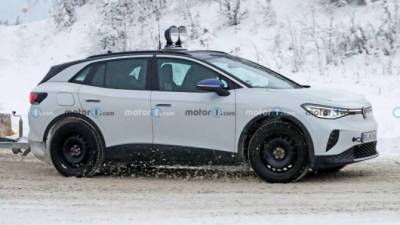 Замечена новая модификация электромобиля Volkswagen ID.4 - usedcars.ru - Швеция