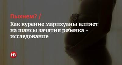 Пыхнем? Как курение марихуаны влияет на шансы зачатия ребенка — исследование - nv.ua - США