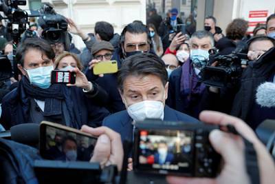 Джузеппе Конт - Маттео Ренци - В Италии разразился политический кризис - lenta.ru