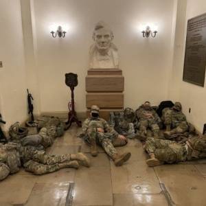 Дональд Трамп - Как Нацгвардия охраняет Капитолий во время рассмотрения импичмента Трампу - reporter-ua.com - США - Вашингтон