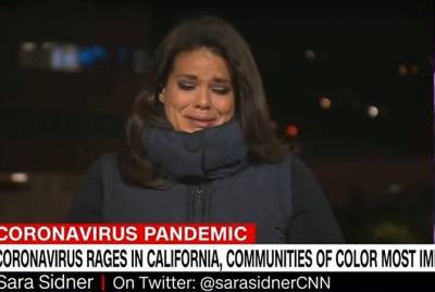 Мартин Лютер - Журналистка CNN разрыдалась в прямом эфире из-за коронавируса - kp.ua - Лос-Анджелес