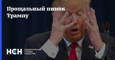 Дональд Трамп - Джо Байден - Прощальный пинок Трампу - nsn.fm - США - Вашингтон