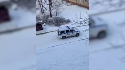 Эпичную погоню в Биробиджане сняли на видео очевидцы. - riafan.ru - Еврейская обл. - Биробиджан
