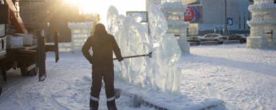 В центре Барнаула убирают новогодний городок - runews24.ru - Барнаул - Алтайский край