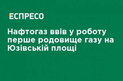 Андрей Коболев - Нафтогаз ввел в работу первое месторождение газа на Юзовской площади - ru.espreso.tv