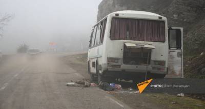 Владимир Путин - Никол Пашинян - Ильхам Алиев - Азербайджанские военные попали в ДТП у Шуши: один погиб, двое пострадали - ru.armeniasputnik.am - Азербайджан
