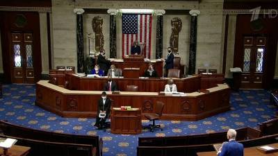 Дональд Трамп - Джо Байден - Палата представителей США проголосовала за импичмент Дональда Трампа - 1tv.ru - США - Вашингтон