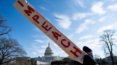 Дональд Трамп - Джо Байден - Два импичмента, платье Пелоси и рота военных: США готовится к смене президента - 5-tv.ru - США - Вашингтон