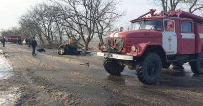 В Херсонской области авто разлетелось на части, врезавшись в дерево: пассажиры погибли - delo.ua - Украина - Херсонская обл.