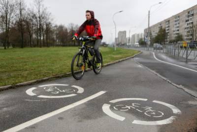 Смольный назвал улицы, часть которых «отрежут» велосипедистам - abnews.ru - Санкт-Петербург - Зеленогорск