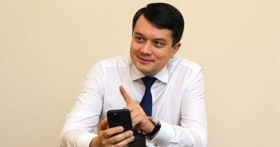 Дмитрий Разумков - Руслан Стефанчук - Разумков: "Я поддерживаю закон об оппозиции. Она должна иметь и влияние, и ответственность" - focus.ua - Парламент