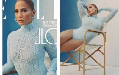 Дженнифер Лопес - Дженнифер Лопес украсила обложку американского Elle (ФОТО) - skuke.net - США