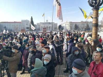 В Украине продолжается тарифный протест - news.bigmir.net - Украина - Киев - Херсон - Одесса - Черкассы - Херсонская обл. - Полтава - Тарифы