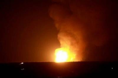 Видели огромное зарево: в Луганской области произошел взрыв на газопроводе (фото) - newsone.ua - Луганская обл.