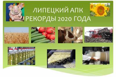 Липецкие аграрии обновили рекорды в 2020 году - lipetskmedia.ru - Липецкая обл.