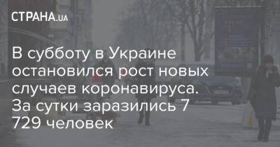 Максим Степанов - В субботу в Украине остановился рост новых случаев коронавируса. За сутки заразились 7 729 человек - strana.ua