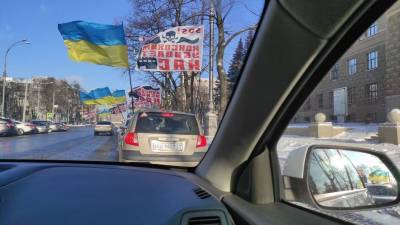 В Харькове устроили автопробег против коксового завода - news.bigmir.net - Харьков