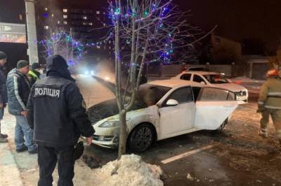 Полтавский депутат обвинил мэра в поджоге авто: фото и видео - newsone.ua - Полтавская обл. - Полтава