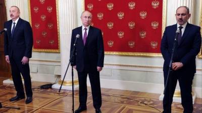 Владимир Путин - Никол Пашинян - Ильхам Алиев - Что изменит «московское соглашение» по итогам переговоров по Нагорному Карабаху - 5-tv.ru - Москва - Армения - Азербайджан - Нагорный Карабах