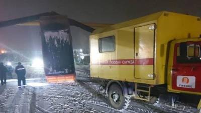 В Североуральске самосвал повредил газопровод (ФОТО) - newdaynews.ru - Североуральск