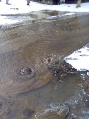 "Плывем": как из-за порыва по улицам Лисичанска разливаются реки (видео) - vchaspik.ua - Украина - Лисичанск