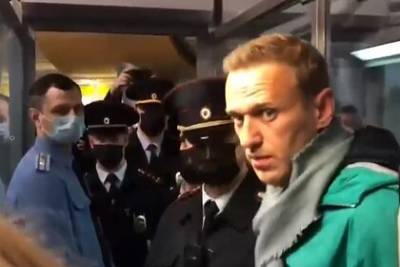 ФСИН объяснила задержание Навального после возвращения в Россию - lenta.ru - Москва