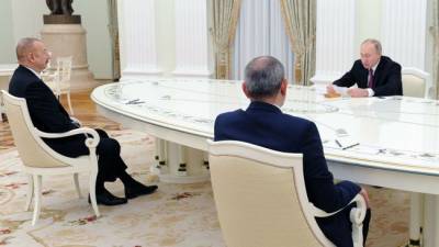 Владимир Путин - Никол Пашинян - Ильхам Алиев - Путин рассказал о деталях встречи с Алиевым и Пашиняном - eadaily.com - Азербайджан