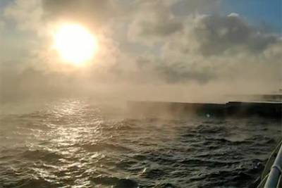 В Одессе «закипело» море - lenta.ru - Одесса