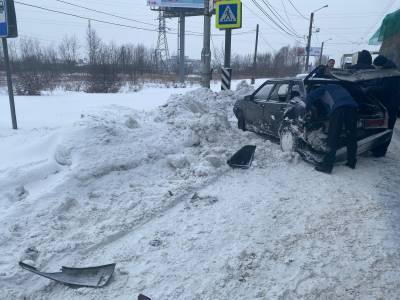 В Рязани на пешеходном переходе при столкновении двух автомобилей пострадала пожилая женщина - 7info.ru - Рязанская обл. - Рязань - Тамбовская обл.