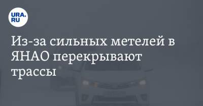 Из-за сильных метелей в ЯНАО перекрывают трассы - ura.news - окр. Янао