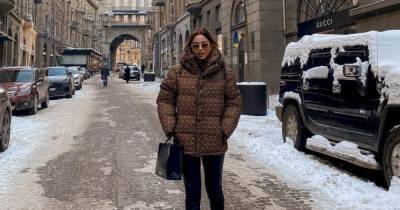 Ани Лорак - Ани Лорак приехала в Киев и показала, как по морозной столице гуляла - tsn.ua - Киев