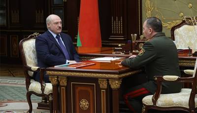 Александр Лукашенко - Виктор Хренин - Стали известны даты проведения военных учений «Запад — 2021» - naviny.by - Белоруссия