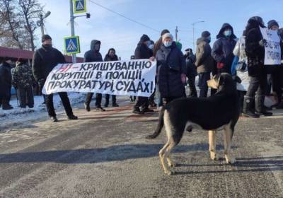 Под Полтавой не утихают протесты против «космического» роста тарифов (ВИДЕО) - lenta.ua - Киев - Харьков - Полтава - Тарифы