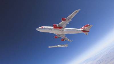 Virgin Orbit запустила в космос ракету борта самолёта - svoboda.org - Англия - Лос-Анджелес
