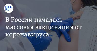 Татьяна Голикова - Михаил Мурашко - В России началась массовая вакцинация от коронавируса. Кому делать прививку - ura.news
