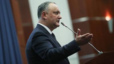 Майя Санду - Игорь Додон - Додон предупредил о возможных протестах против «узурпации власти Санду» - iz.ru - Молдавия