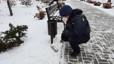 В парке Мариуполя нашли взрывоопасные предметы - news.bigmir.net - Мариуполь - район Левобережный - Гсчс