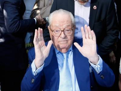 92-летний Жан-Мари Ле Пен венчался с гражданской женой - m24.ru - Париж