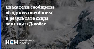 Спасатели сообщили об одном погибшем в результате схода лавины в Домбае - nsn.fm - респ. Карачаево-Черкесия