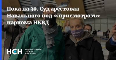 Алексей Навальный - Пока на 30. Суд арестовал Навального под «присмотром» наркома НКВД - nsn.fm