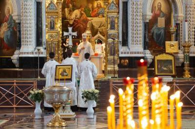 патриарх Кирилл - Православные христиане отмечают Крещение - tvc.ru - Приморье край