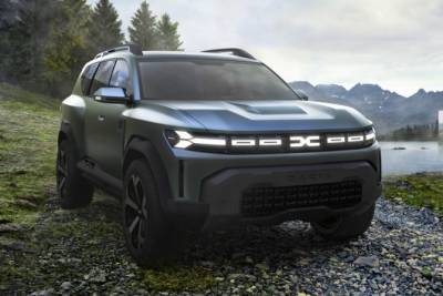 Dacia показала новый кроссовер Bigster - autostat.ru - Sandero - county Logan