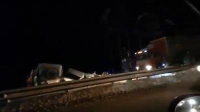 Место смертельной аварии на Горьковском шоссе сняли на видео - vesti.ru - Электрогорск