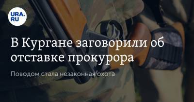 В Кургане заговорили об отставке прокурора. Поводом стала незаконная охота - ura.news
