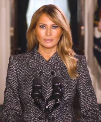 Дональд Трамп - Мелания Трамп - Мелания Трамп сделала последнее заявление в качестве первой леди США - skuke.net - США