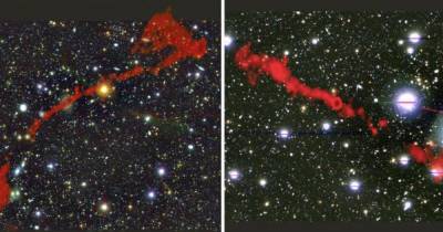 Вселенная - Обнаружены две загадочные галактики, больше Млечного Пути в 62 раза - focus.ua - Юар - Кейптаун