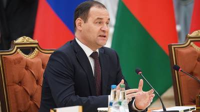 Александр Лукашенко - Дмитрий Мезенцев - Роман Головченко - Премьер Белоруссии оценил отношения Минска и Москвы - iz.ru - Москва - Израиль - Белоруссия - Минск