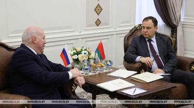 Дмитрий Мезенцев - Роман Головченко - Беларуси и России надо двигаться в сторону слияния потенциалов - Роман Головченко - grodnonews.by - Белоруссия